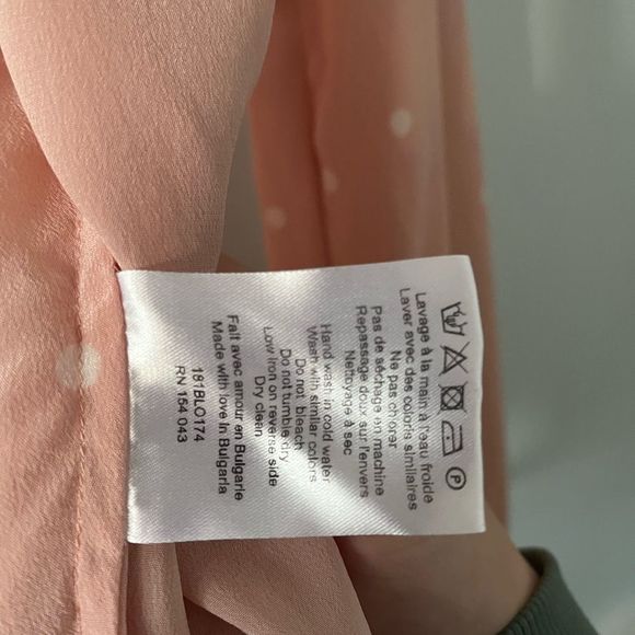 Sezane Anya Silk Wrap Top 36 - Picture 8 of 13